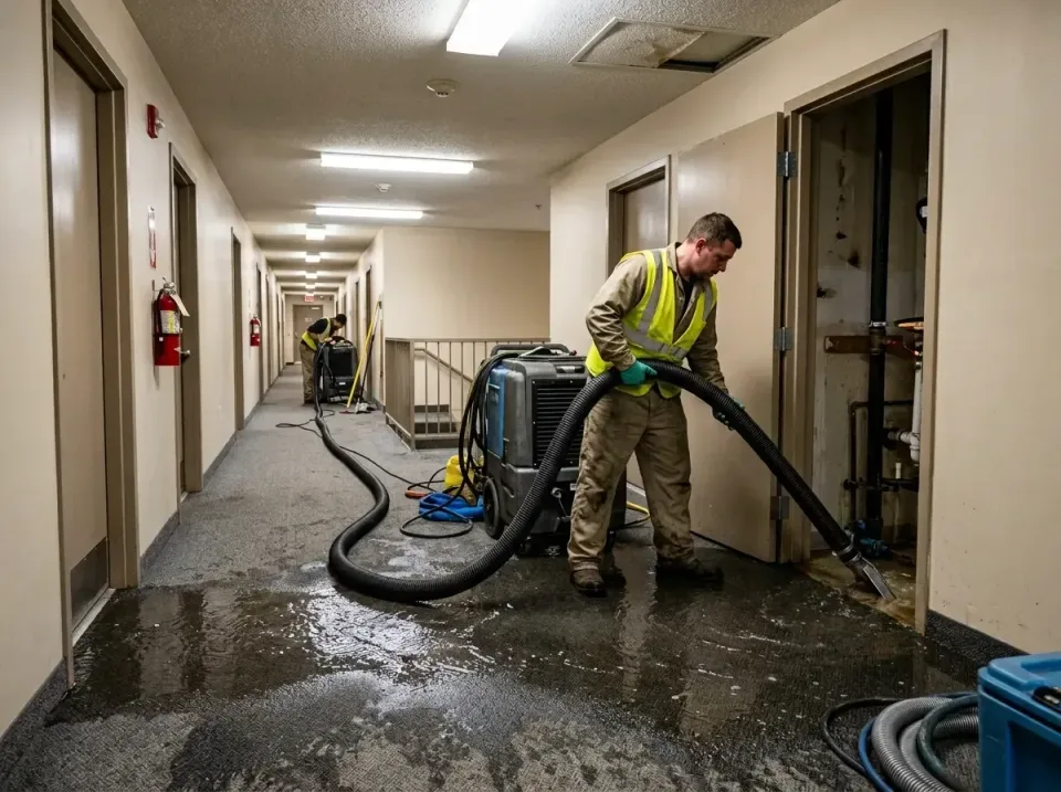 multi-unit-apartment-hallway-f-005 — frequently asked questions, Emergency Burst Pipe Water Extraction & Removal in Pinellas…